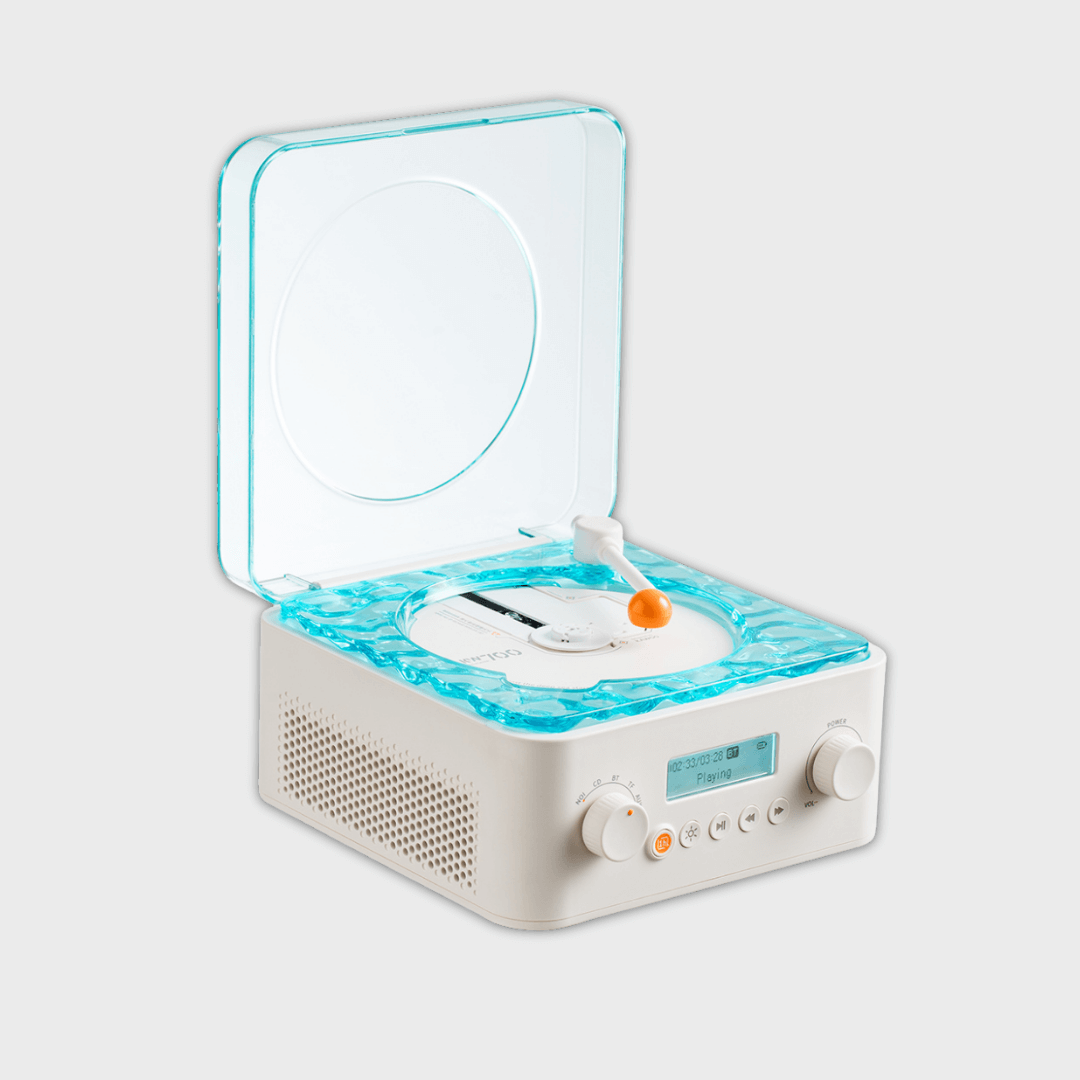 Magwink SW01 Bluetooth Speaker with Built-in CD Player|LED Light Multi-Function High-Quality Audio Magwink