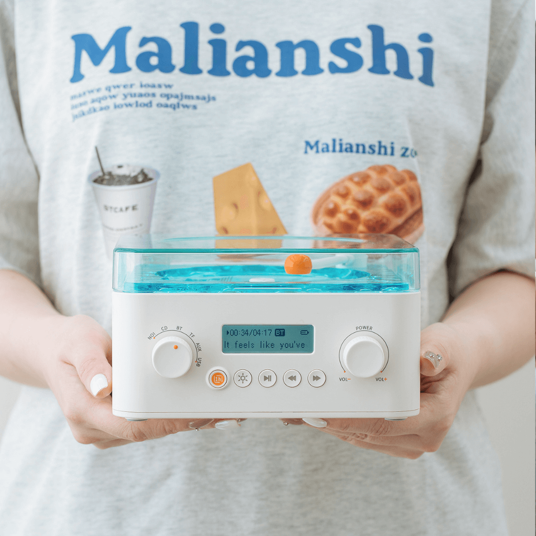 Magwink SW01 Bluetooth Speaker with Built-in CD Player|LED Light Multi-Function High-Quality Audio Magwink