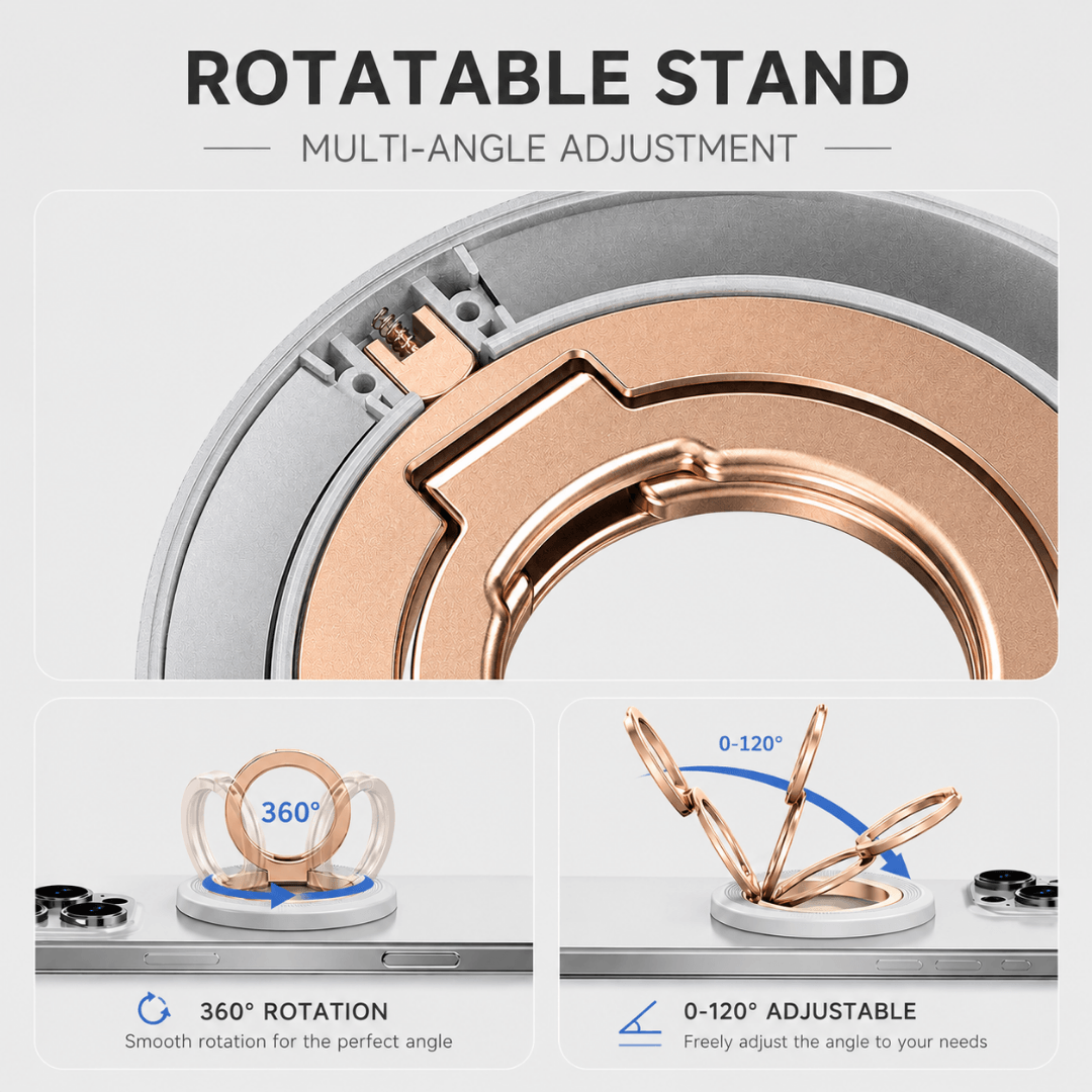 Magwink Q2 Dual-Ring Magnetic Phone Grip