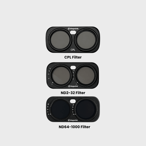 Magnetic Filter Kit for Insta360 Luna Ultra – CPL, VND, Black Mist, Star & LPR-UV
