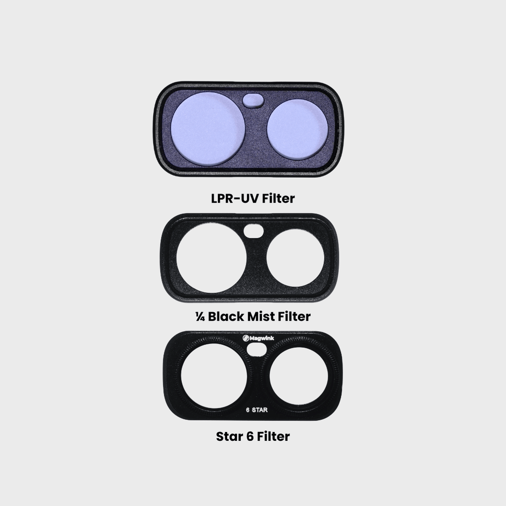 Magnetic Filter Kit for Insta360 Luna Ultra – CPL, VND, Black Mist, Star & LPR-UV