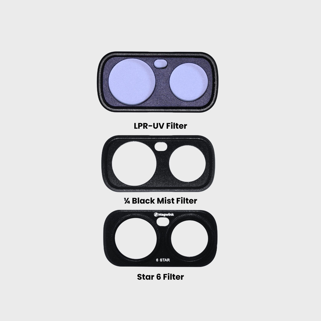 Magnetic Filter Kit for Insta360 Luna Ultra – CPL, VND, Black Mist, Star & LPR-UV