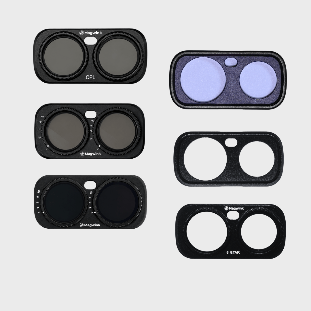Magnetic Filter Kit for Insta360 Luna Ultra – CPL, VND, Black Mist, Star & LPR-UV