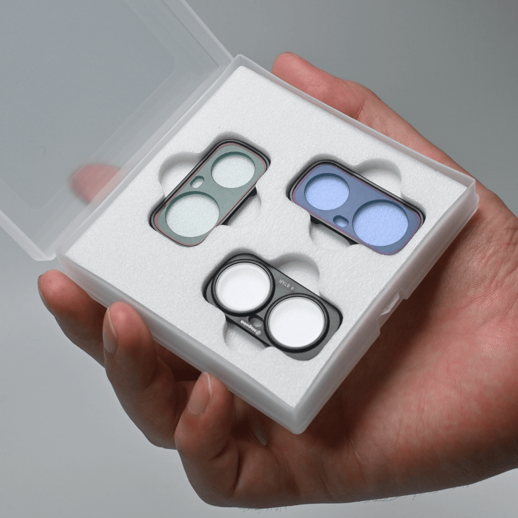 Magnetic Filter Kit for Insta360 Luna Ultra – CPL, VND, Black Mist, Star & LPR-UV