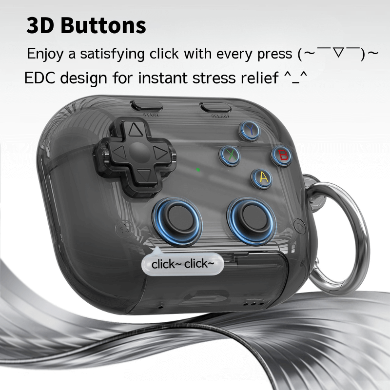 Magwink ER01 Retro Game Console Style AirPods Case for AirPods 4 / AirPods Pro 3