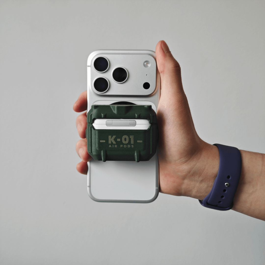 Magwink K01 MagSafe AirPods Case with Magnetic Phone Stand
