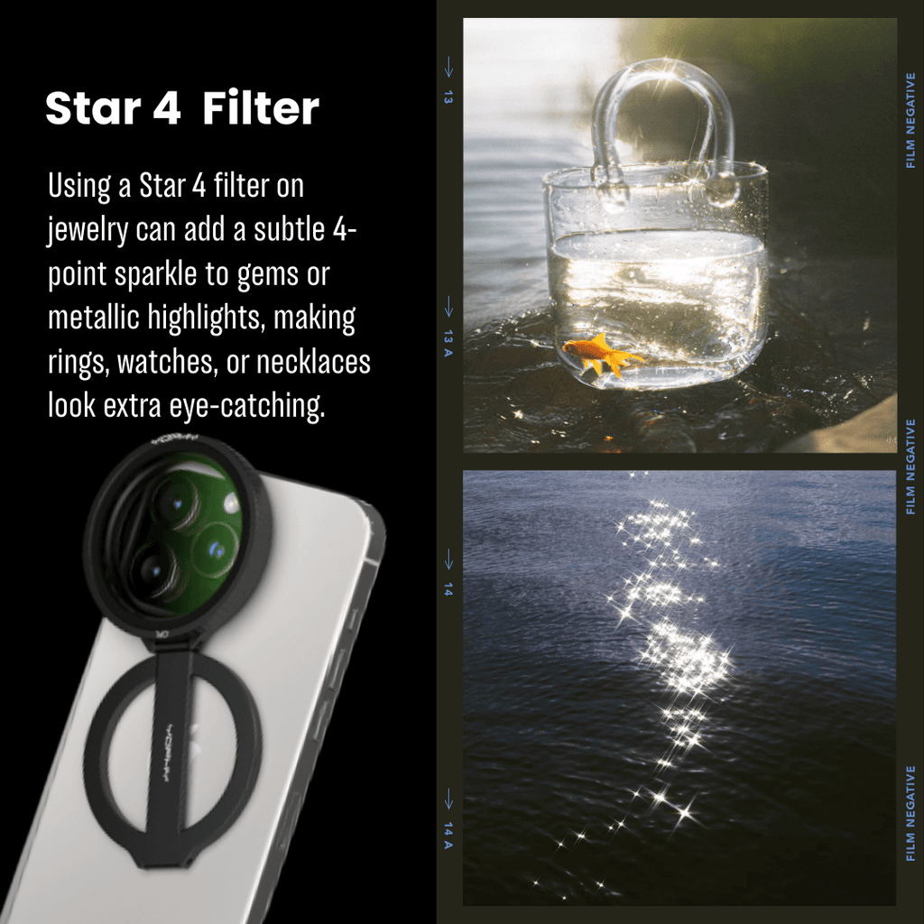 Magwink & Yophy O3 MagSafe Magnetic Mount with 52 mm CPL & ND64 Filters