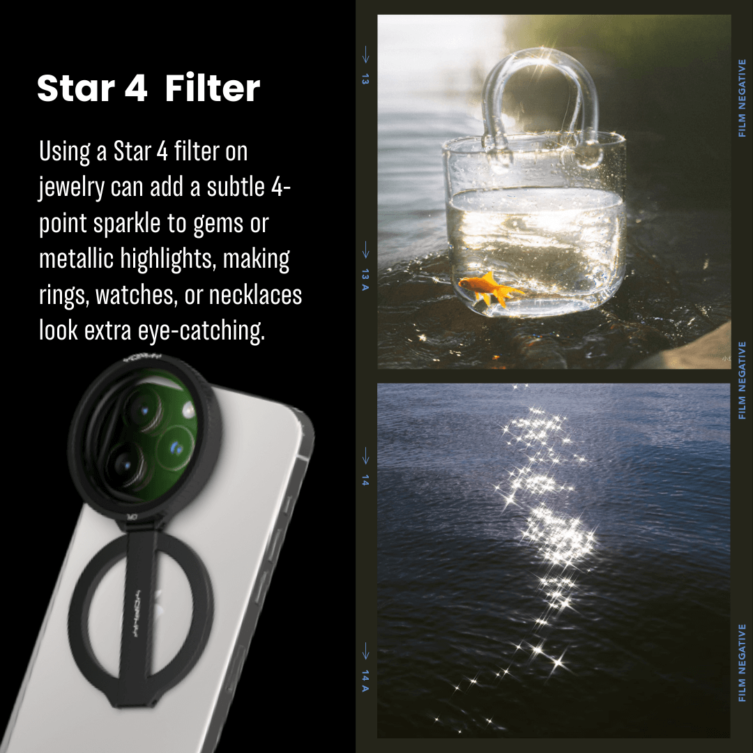 Magwink & Yophy O3 MagSafe Magnetic Mount with 52 mm CPL & ND64 Filters