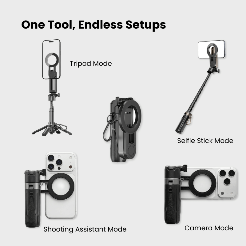 Magwink P15 Mini 4 in 1 Selfie Stick