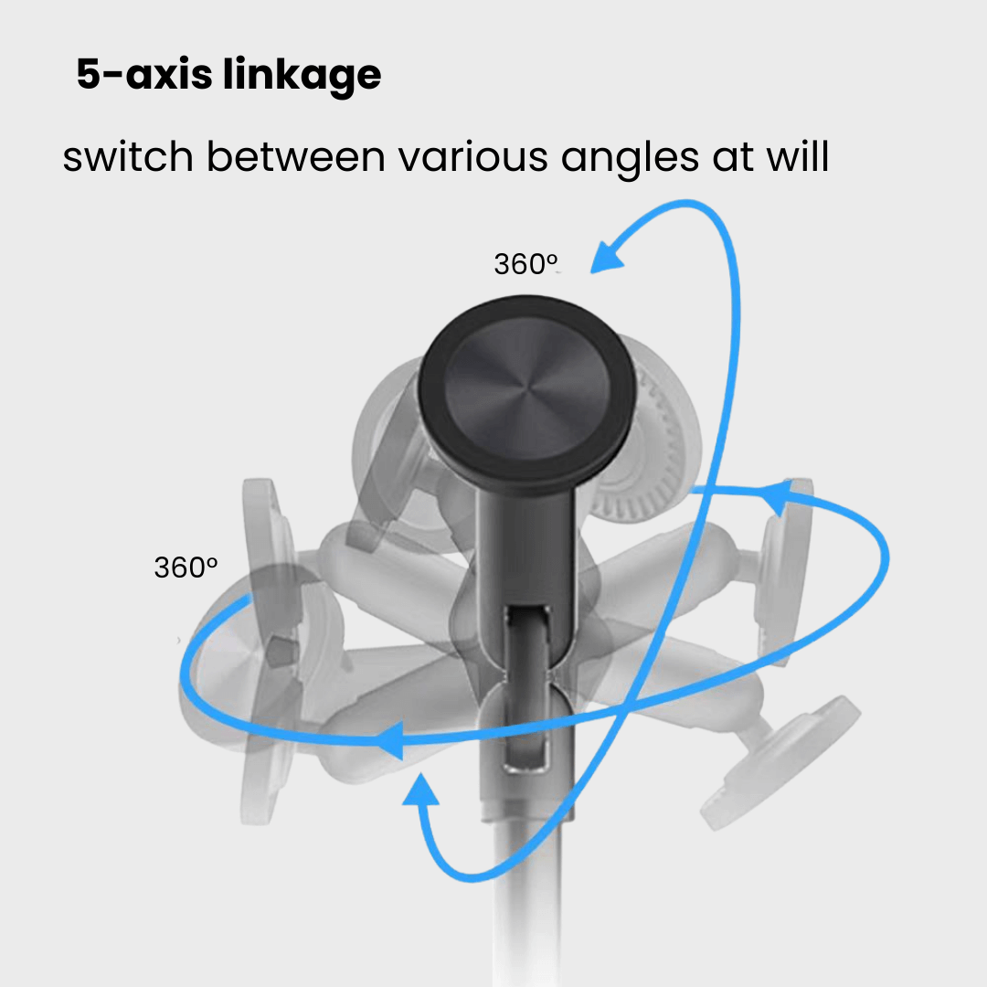 Magwink S3 – 5-Axis Adjustable MagSafe Desktop Magnetic Stand for Phones & Tablets