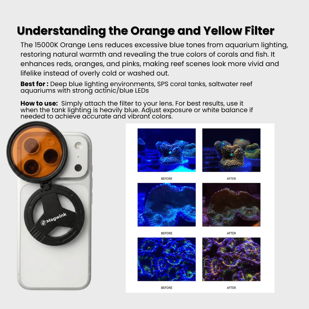 Magwink PZ300 MagSafe 52mm Pro Mobile Filter System for Photography & Video