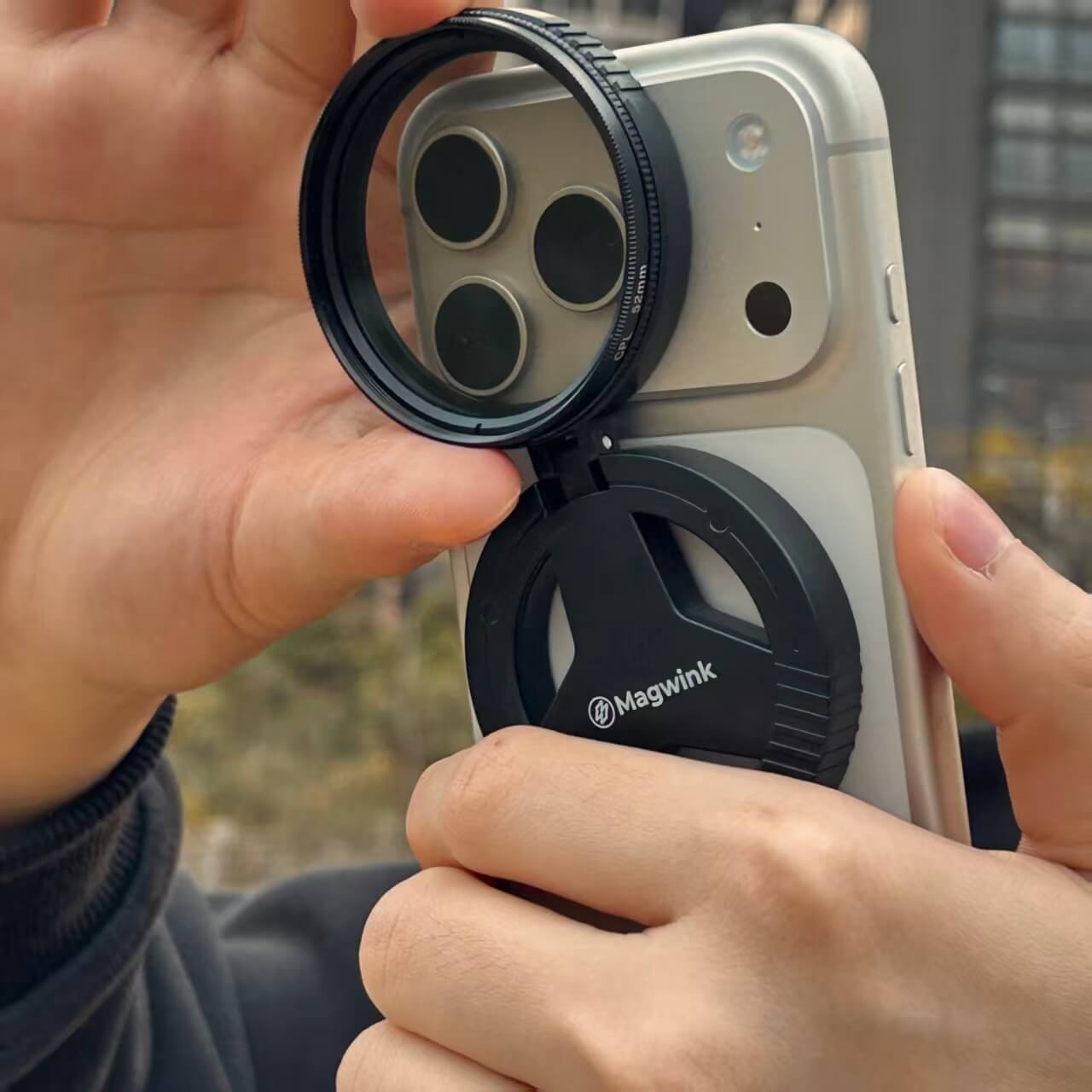 Magwink PZ300 Magsafe Polarizing Filter 52mm