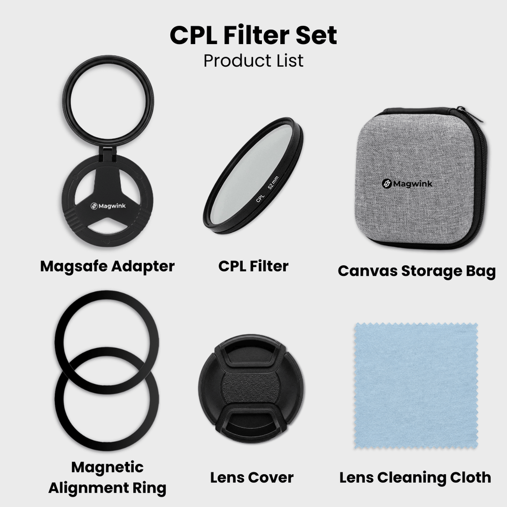 Magwink PZ300 Magsafe Polarizing Filter 52mm