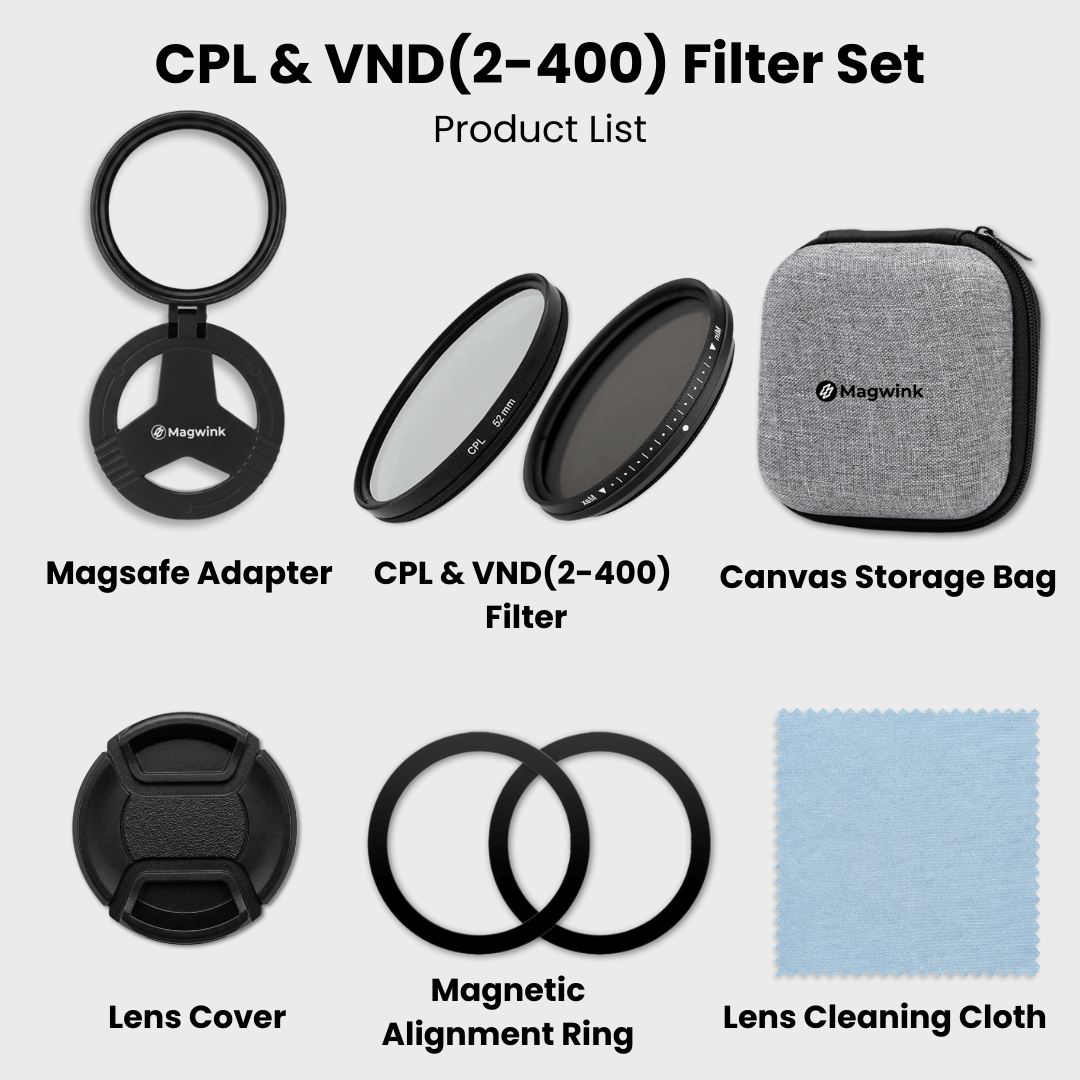 Magwink PZ300 Magsafe Polarizing Filter 52mm