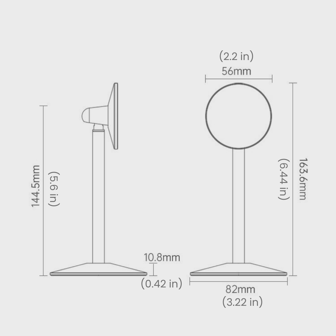 Magwink T18 Desktop MagSafe-Compatible Rotating Magnetic Stand