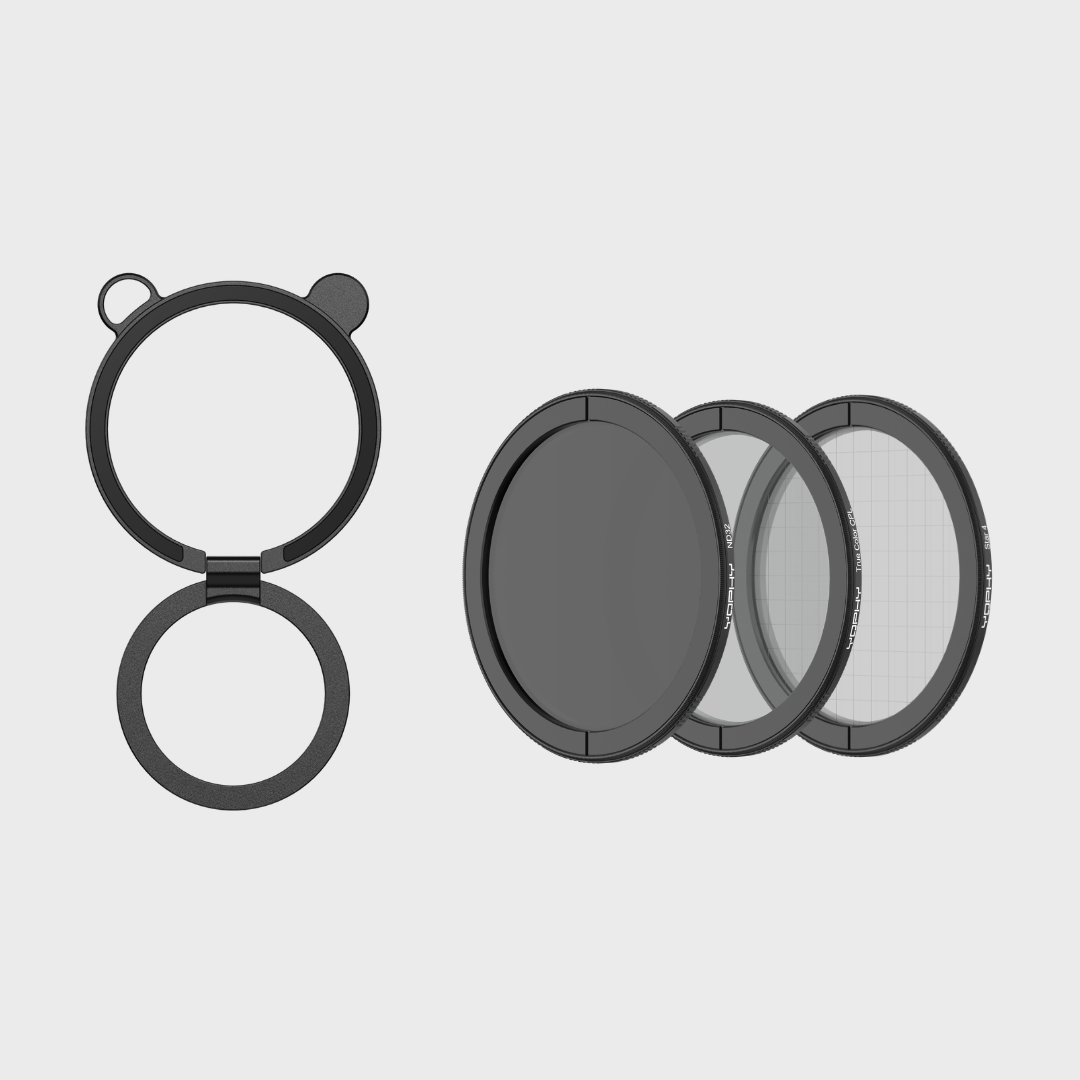 Magwink & Yophy O4 MagSafe Magnetic Mount with 67mm CPL & 67mm ND64 Filters – Panda Edition