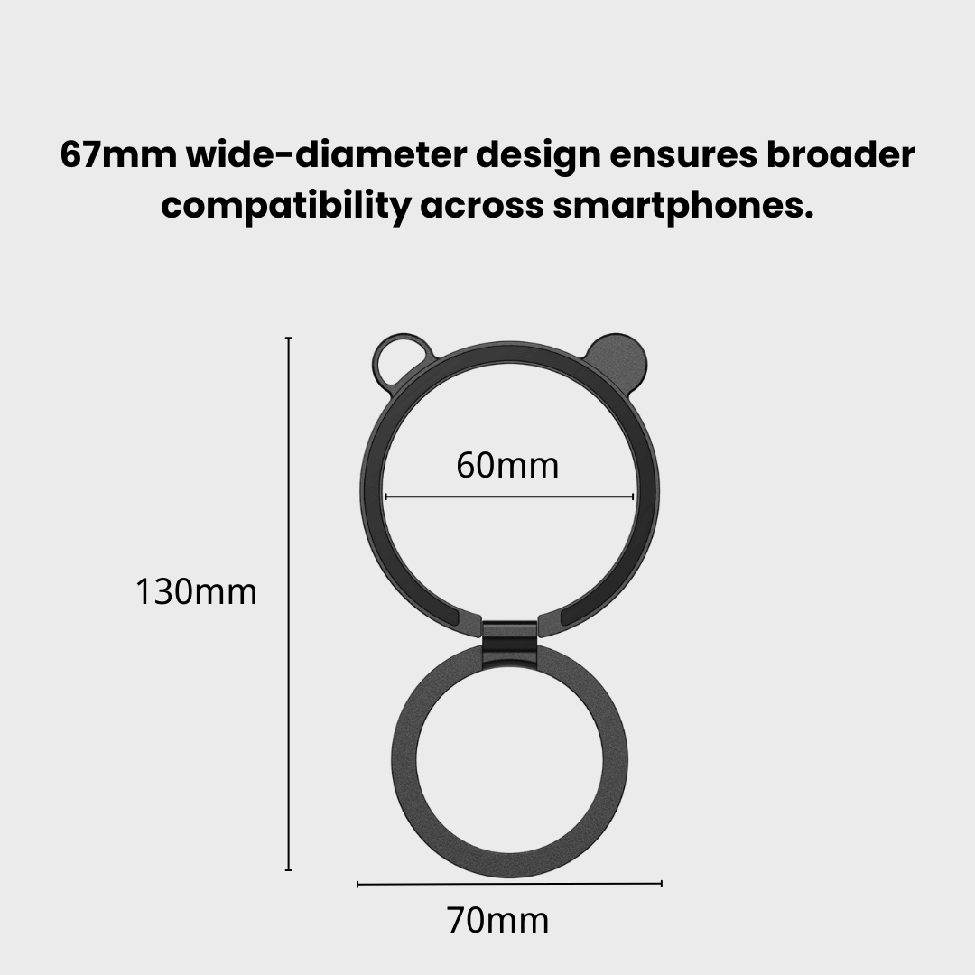 Magwink & Yophy O4 MagSafe Magnetic Mount with 67mm CPL & 67mm ND64 Filters – Panda Edition