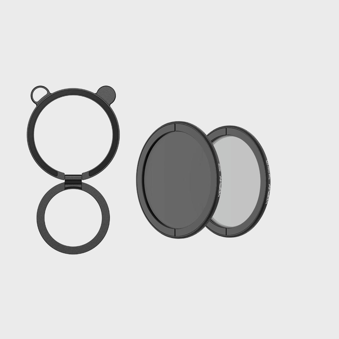 Magwink & Yophy O4 MagSafe Magnetic Mount with 67mm CPL & 67mm ND64 Filters – Panda Edition
