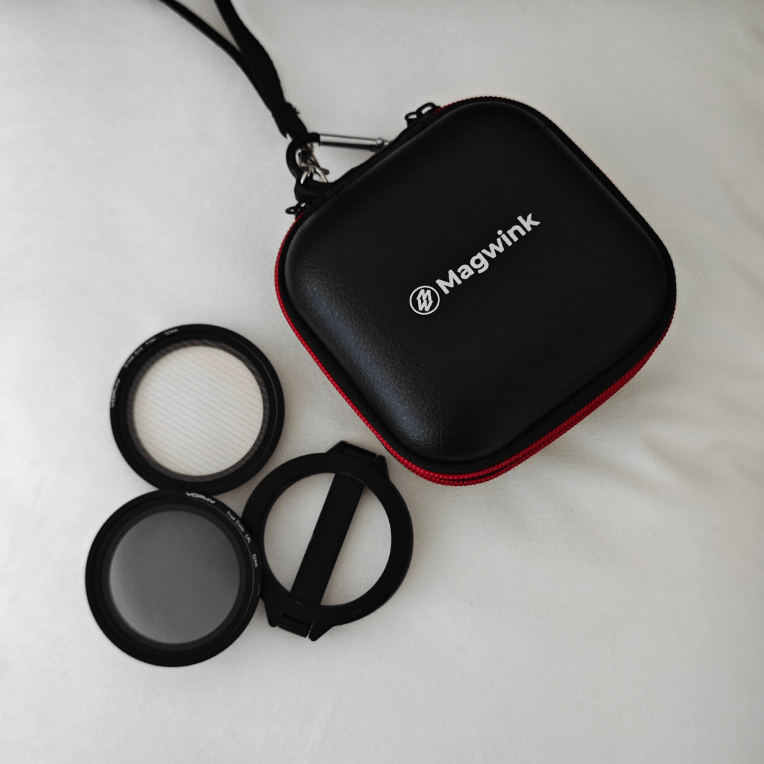 Magwink O3 MagSafe Magnetic Mount with 52 mm CPL & ND64 Filters